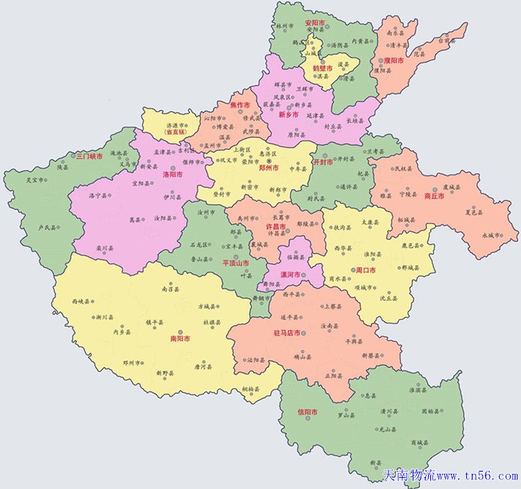 河南省舆图sxfrxty.cn